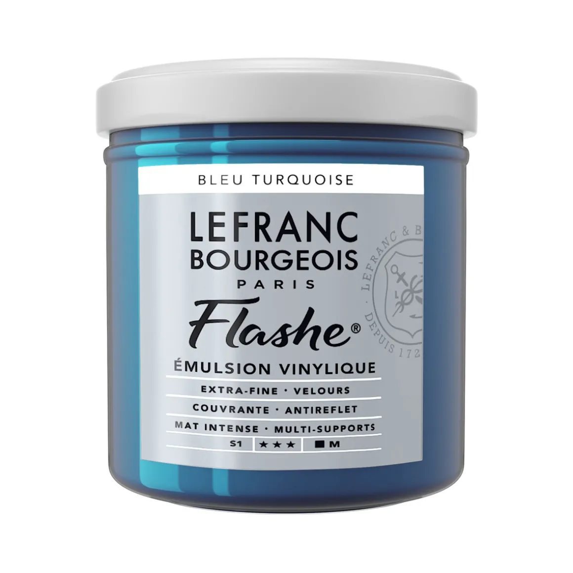 Flashe vinylmaling 125 ml Turquoise Blue 050