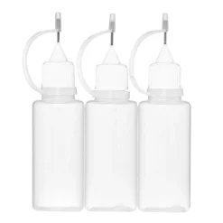 Flaske med nålespiss / pipette, 20 ml, 3-pakning
