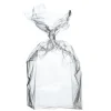Foliert gavepose stor, transparent 10 stk. Mål: 10×10×30 cm