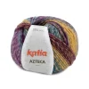 Garn Azteca 100 g lilla/gul mel