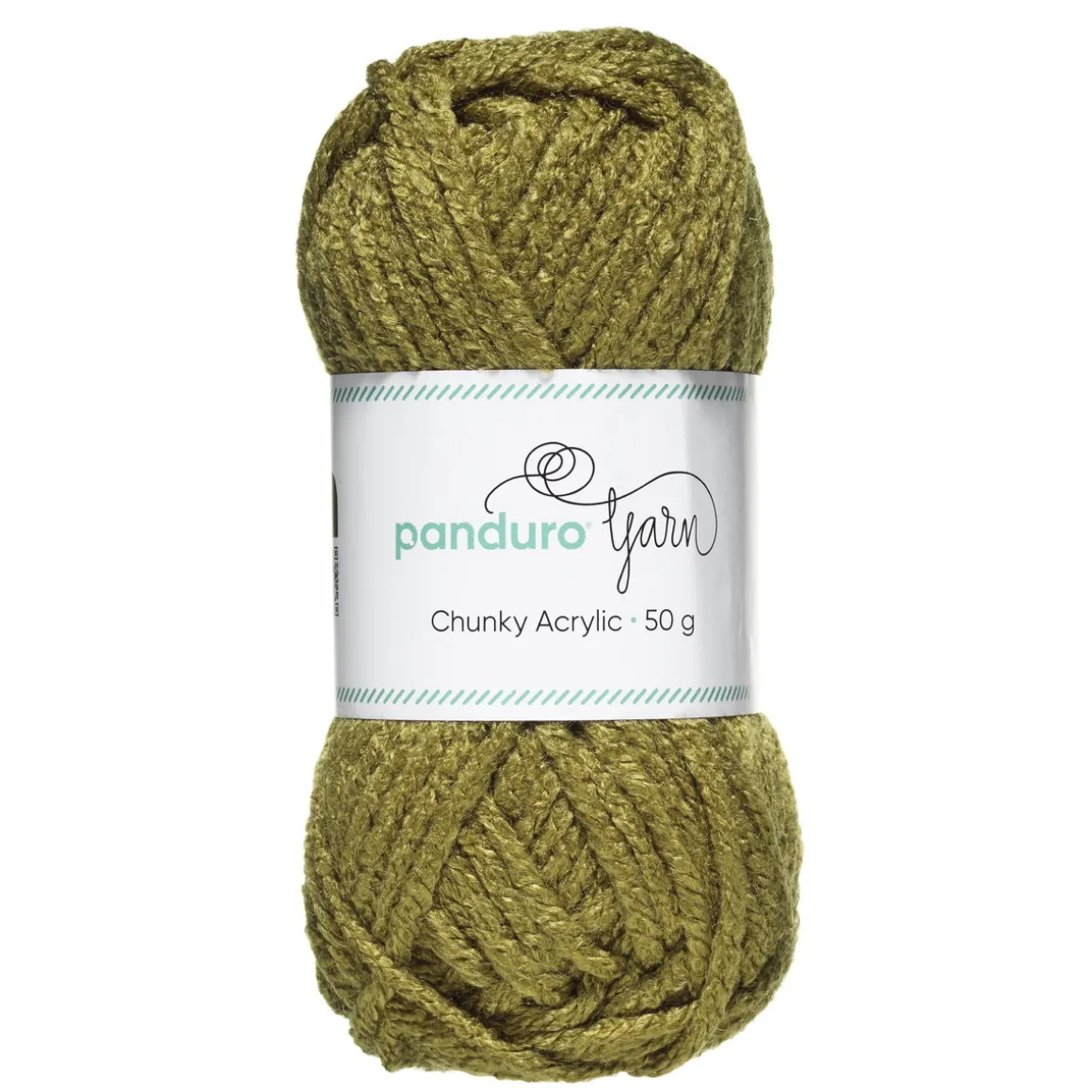 Garn Chunky Acrylic 50 g army