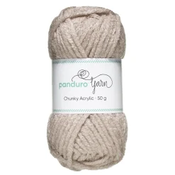 Garn Chunky Acrylic 50 g beige