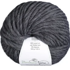 Garn Chunky Wool 100g antrasitt