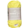 Garn Cotton 4/4 50 g gul