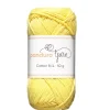 Garn Cotton 8/4 50g Gult