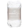 Garn Cotton 4/4 50 g hvit