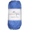 Garn Cotton 8/4 50 g isblå