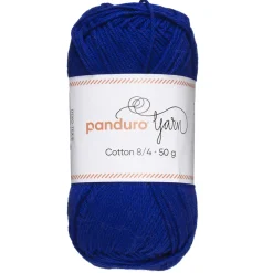 Garn Cotton 8/4 50 g kobolt