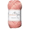 Garn Cotton 8/4 50 g korall