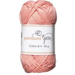 Garn Cotton 8/4 50 g korall