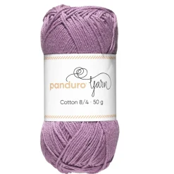 Garn Cotton 8/4 50g Lilla