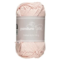 Garn Cotton 4/4 50 g lyserosa