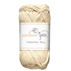 Garn Cotton 8/4 50g Pudder