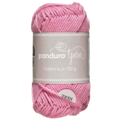 Garn Cotton 4/4 50 g rosa