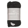 Garn Cotton 4/4 50 g svart