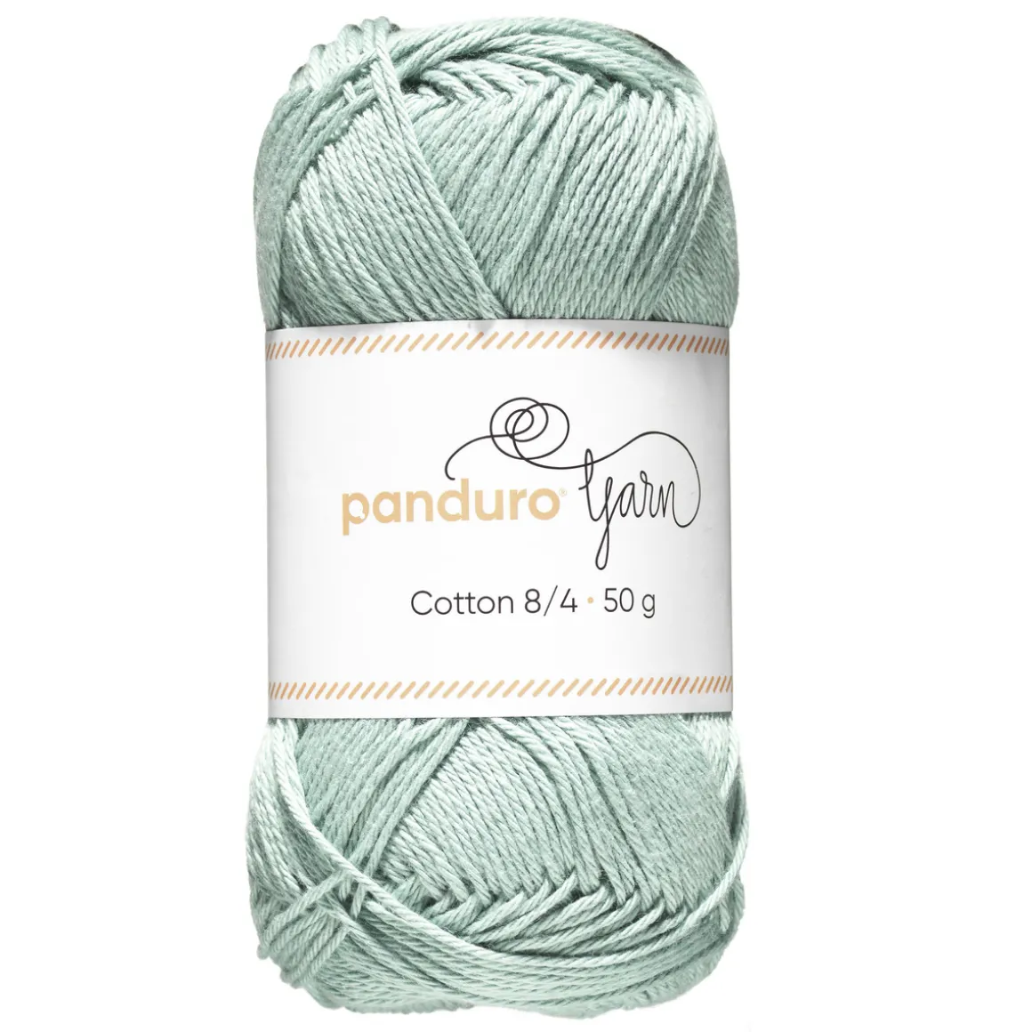 Garn Cotton 8/4 50g Tåkeblå