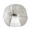Garn Cotton Merino 50 g lysegrå 106