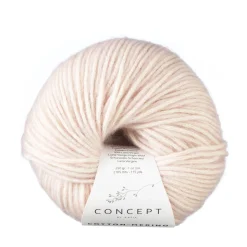 Garn Cotton Merino 50 g lyserosa 103