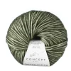 Garn Cotton Merino 50 g mørkegrønn 122