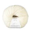 Garn Cotton Merino 50 g natur 100