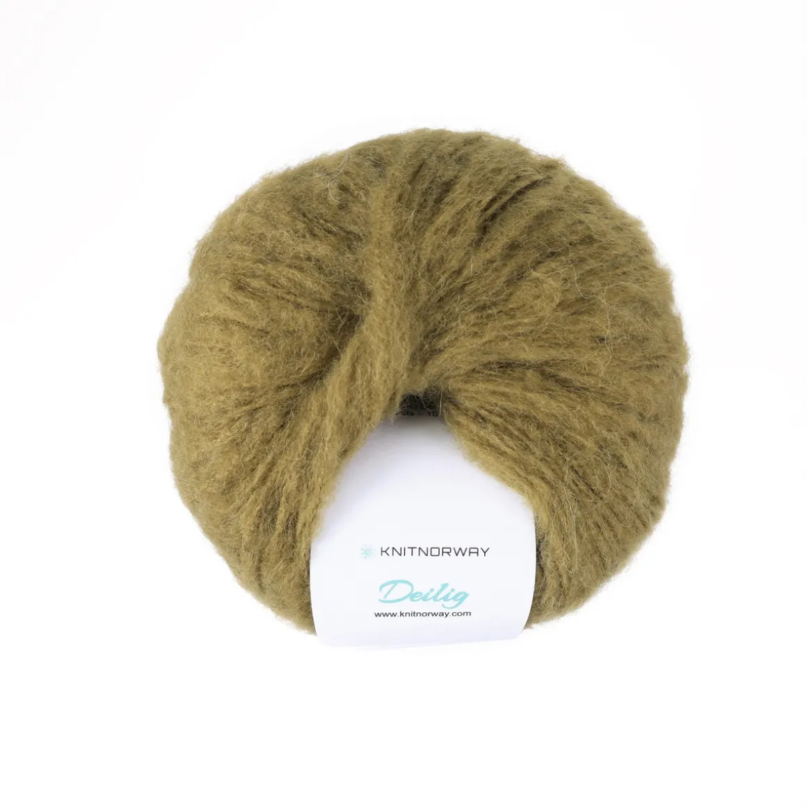 Garn Deilig 50 g olive – colour 1914