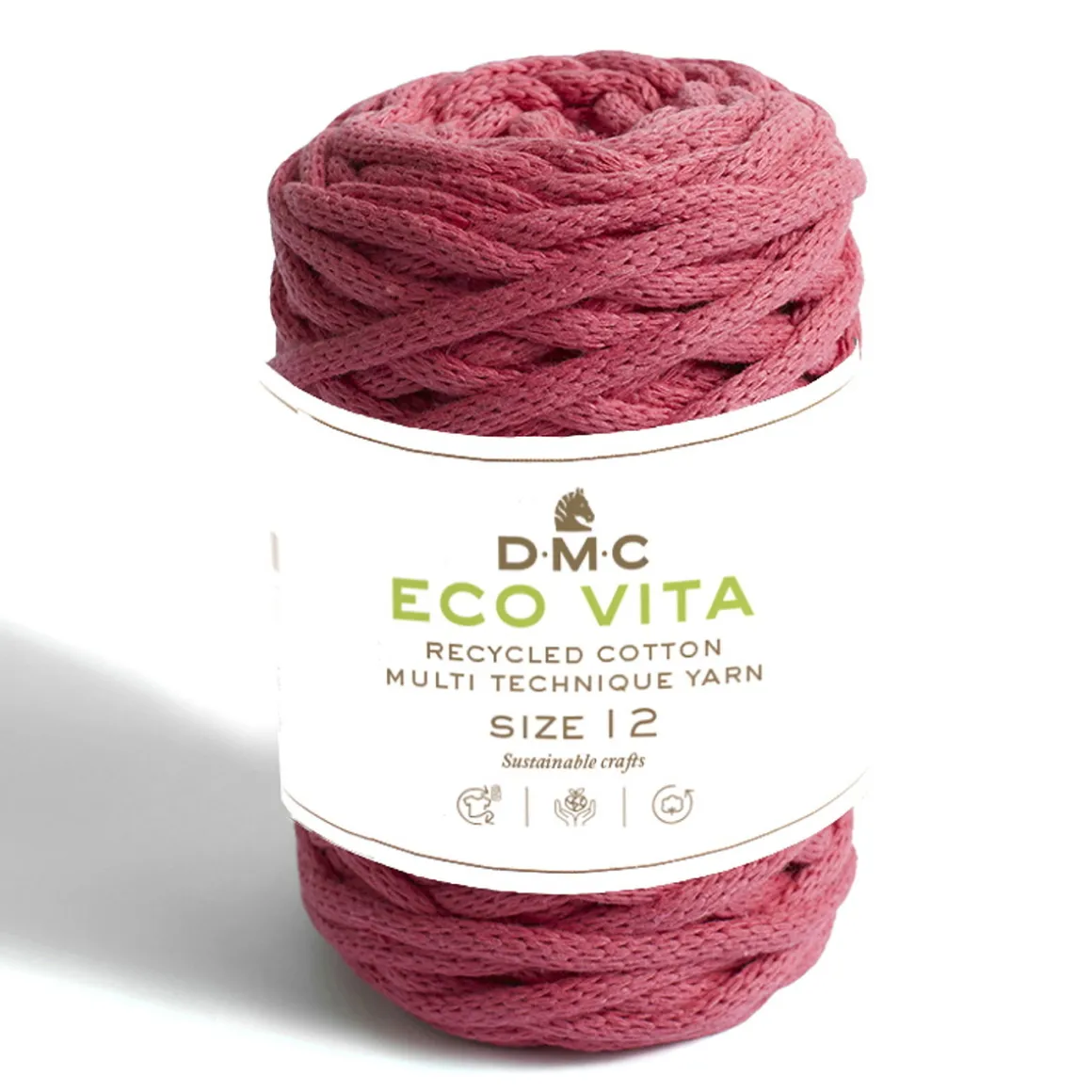 Garn DMC Eco Vita 12 250 g – cerise 043