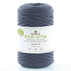 Garn DMC Eco Vita 4 250 g – jeansblå 077