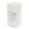 Garn DMC Eco Vita Tape Yarn båndgarn 250 g hvit