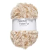 Garn Faux Fur beige 100 g