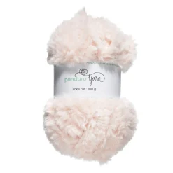 Garn Faux Fur rosa 100 g