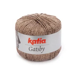 Garn Gatsby 50 g brun