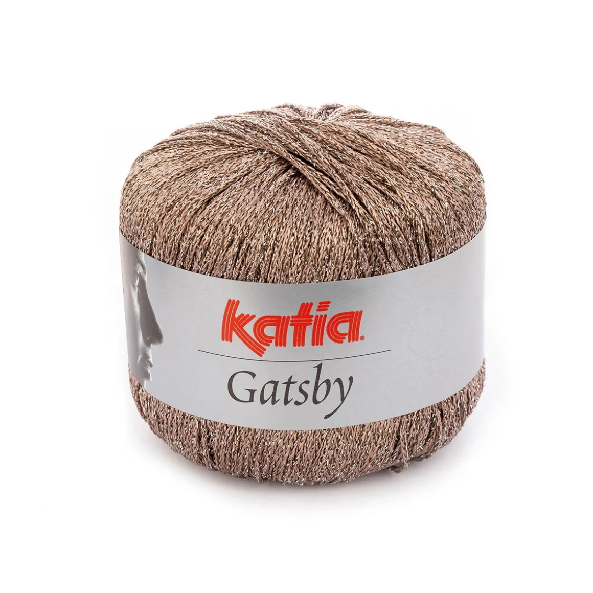Garn Gatsby 50 g brun
