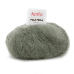 Garn Ingenua 50 g khakigrønn