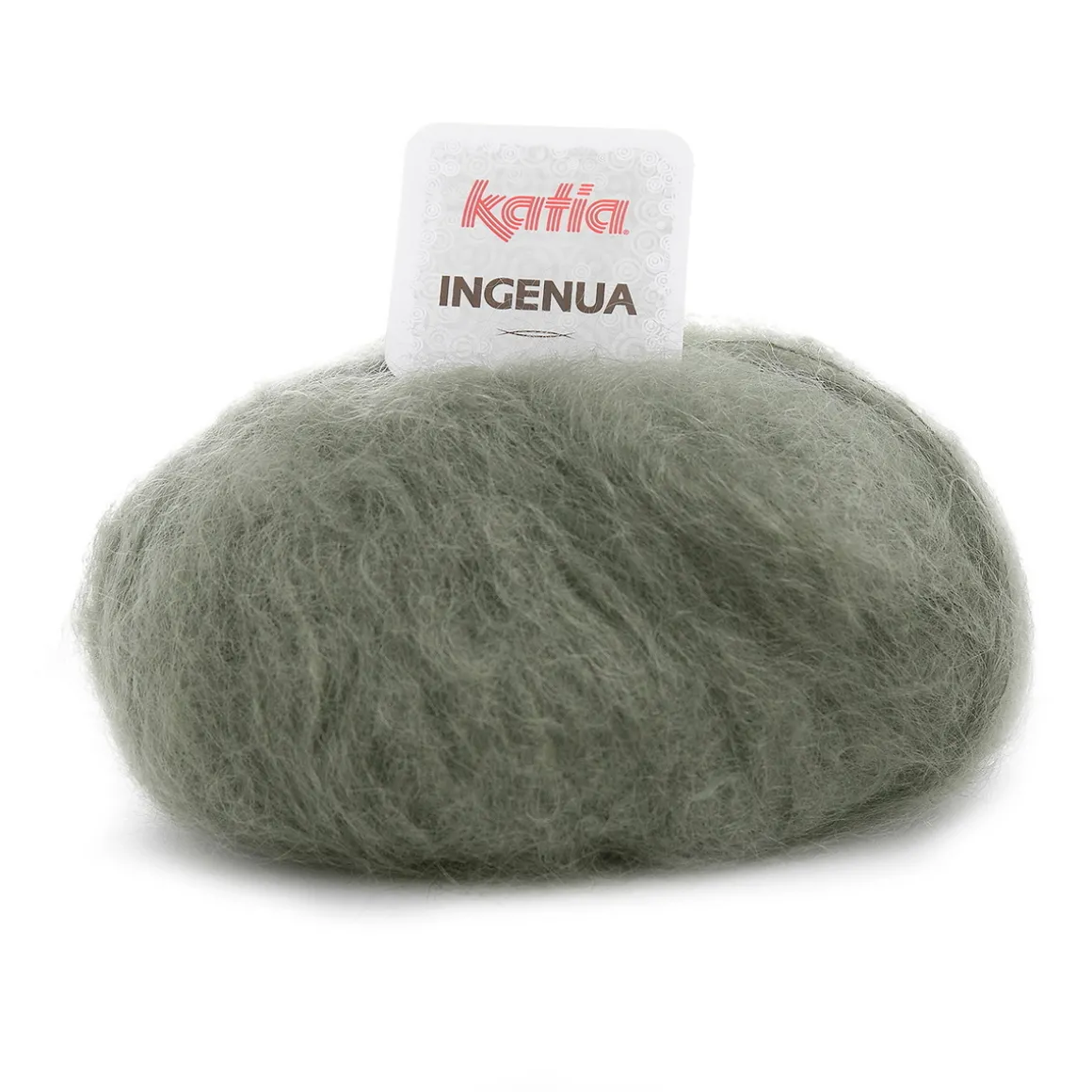 Garn Ingenua 50 g khakigrønn