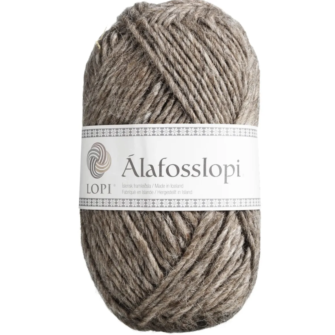 Garn Istex Alafosslopi 100 g beige – 0085 Oatmeal heather