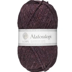 Garn Istex Alafosslopi 100 g bordeaux – 9961 Bordeaux heather