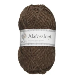 Garn Istex Alafosslopi 100 g eikenøtt – 0053 Acorn heather