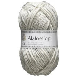 Garn Istex Alafosslopi 100 g lysegrå – 0054 Light ash heather