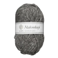 Garn Istex Alafosslopi 100 g musegrå – 0057 Grey heather