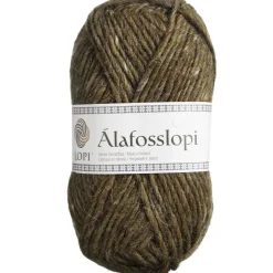 Garn Istex Alafosslopi 100 g olienvgrønn – 1230 Highland green