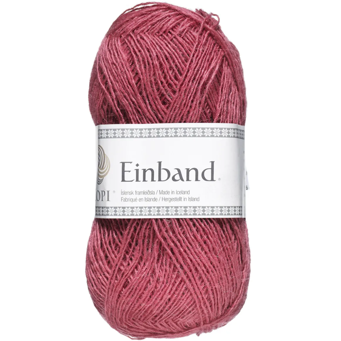 Garn Istex Einband 50 g mørkerosa – Grenadine 9171