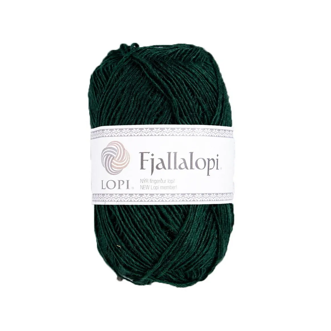 Garn Istex Fjallalopi 50 g mørkegrønn – Green energy 3030