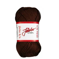 Garn Järbo 8/4 50 g brun – 32026 Chocolate brown