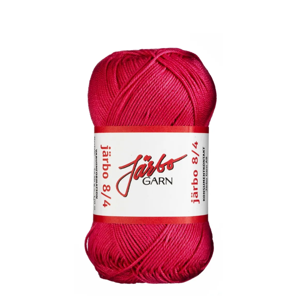 Garn Järbo 8/4 50 g ceriserosa – 32043 Hot pink
