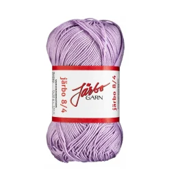 Garn Järbo 8/4 50 g lyselilla – 32062 Pastel purple