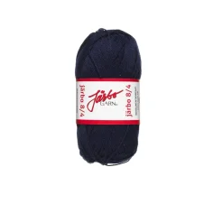 Garn Järbo 8/4 50 g mørkeblå – 32058 Navy blue