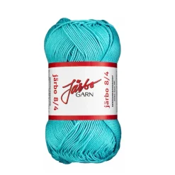 Garn Järbo 8/4 50 g turkis – 32029 Turquoise