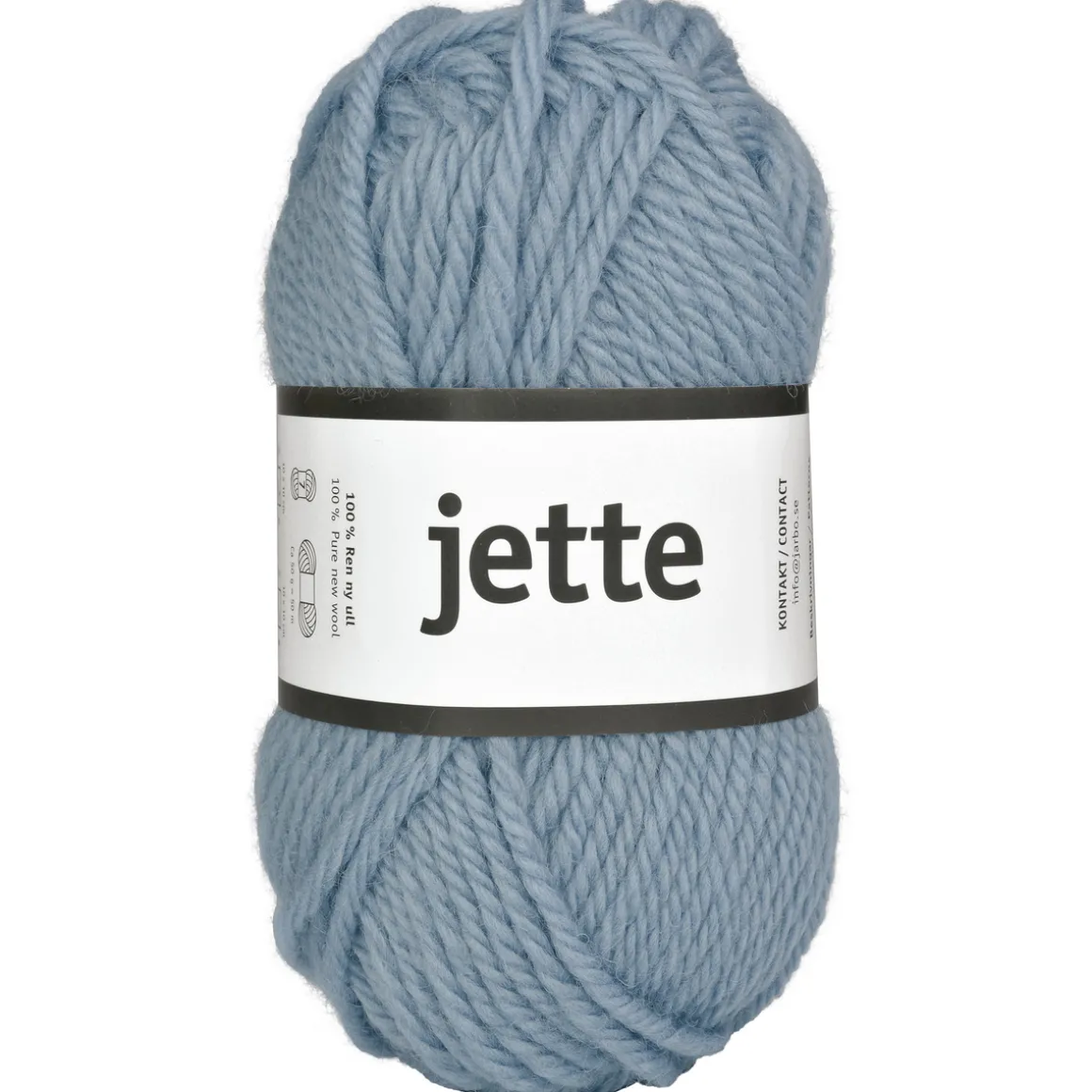 Garn Järbo Jette 50 g lyseblå – 26306 Sky blue