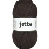 Garn Järbo Jette 50 g mørkebrun – 26313 Coffee kick