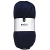 Garn Järbo Raggi 100 g mørkeblå – Navy blue 1557
